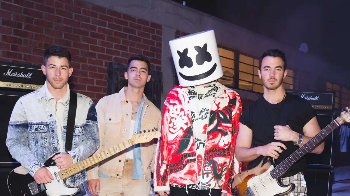 Marshmello jonas brothers leave